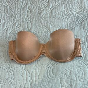 32B Calvin Klein Tan Strapless Bra